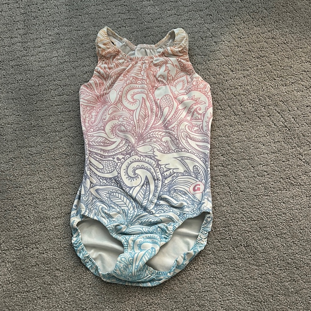 Colorful Paisley Leotard